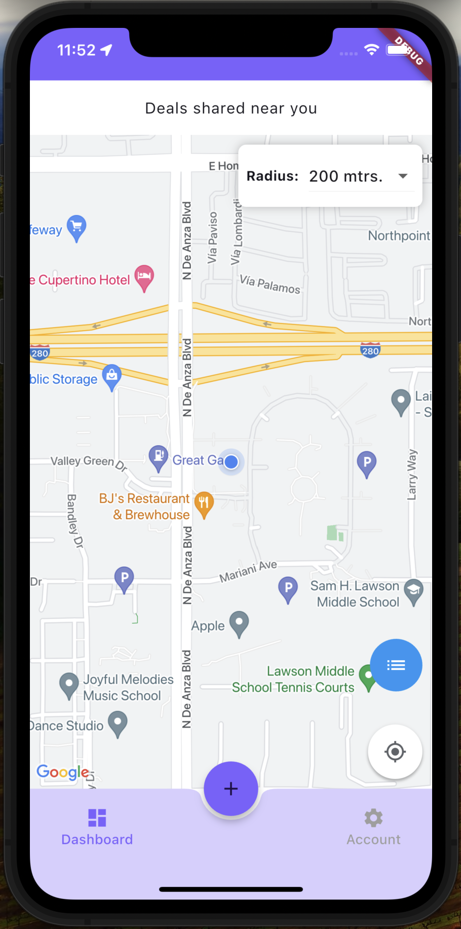 Map View